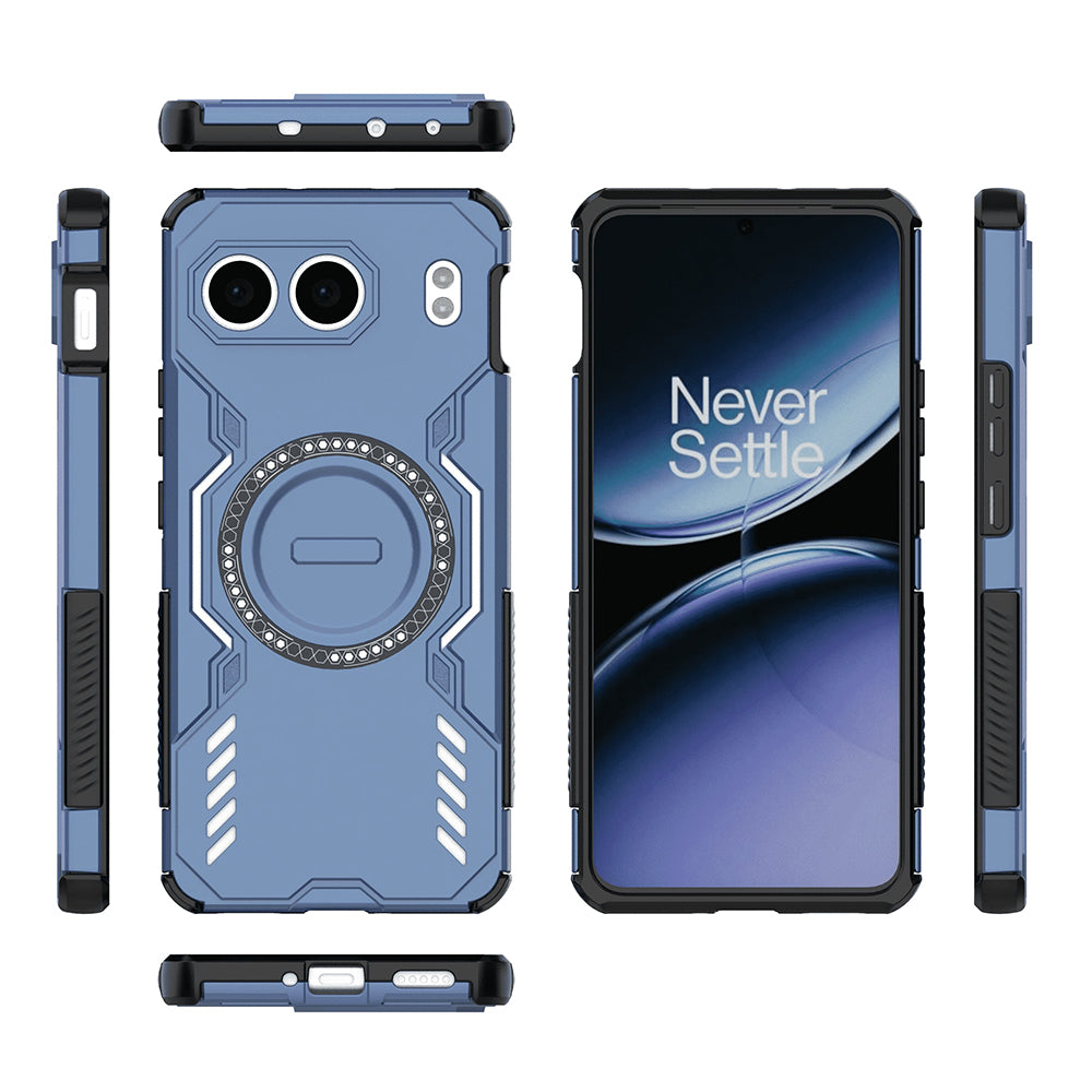 Etui MagSafe do OnePlus Nord 4, Techsuit, ArmorMag, Niebieskie