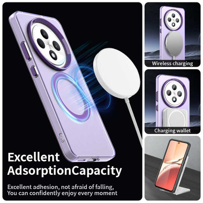 Etui MagSafe do Oppo A3 4G / A3 5G, Techsuit, CandyCase, Fioletowy