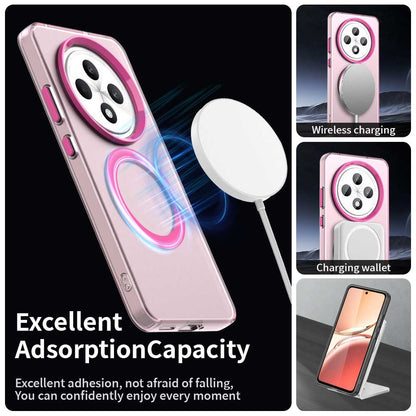 Etui MagSafe do Oppo A3 4G / A3 5G, Techsuit, CandyCase, Różowe