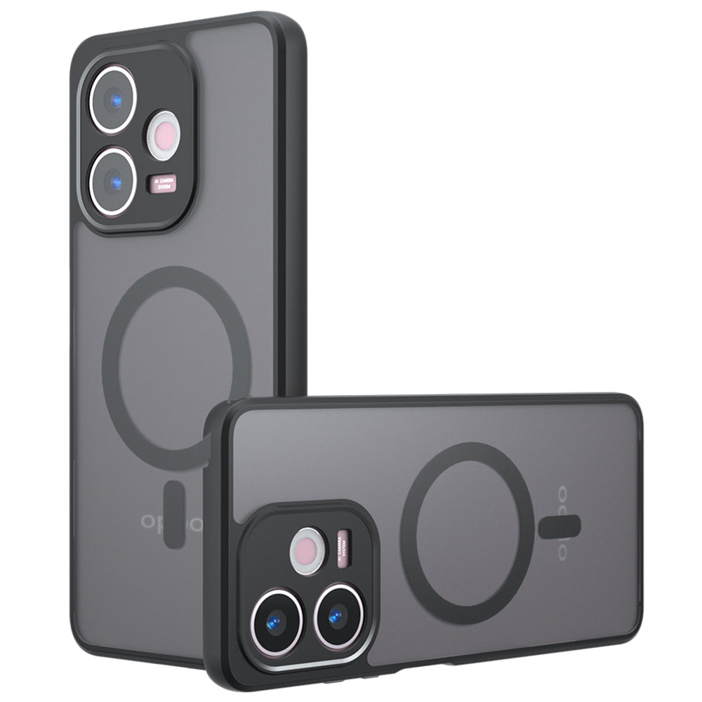 Etui MagSafe do Oppo A5 Pro 4G / A5 Pro, Techsuit, PureFrost, czarne