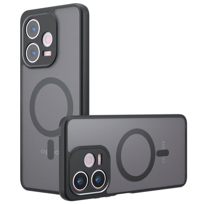 Etui MagSafe do Oppo A5 Pro 4G / A5 Pro, Techsuit, PureFrost, czarne