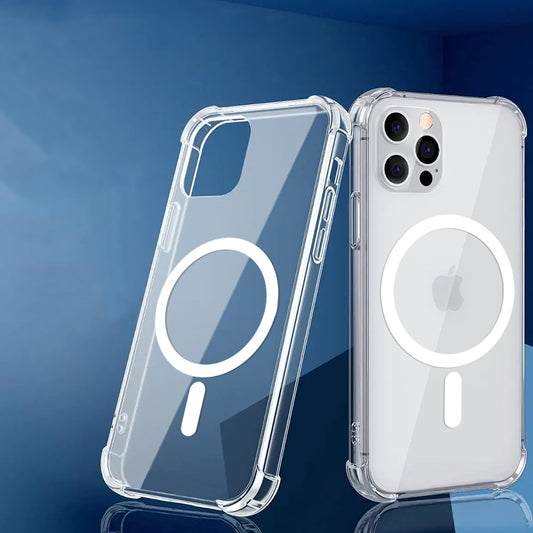 Etui MagSafe do Oppo A5 Pro 4G / A5 Pro, Techsuit, odporne na wstrząsy, przezroczyste