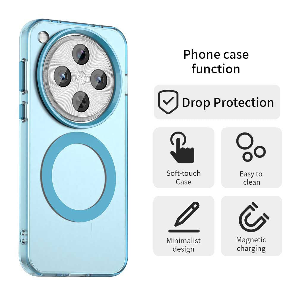 Etui MagSafe do Oppo Find X8 Pro, Techsuit, CandyCase, Niebieskie