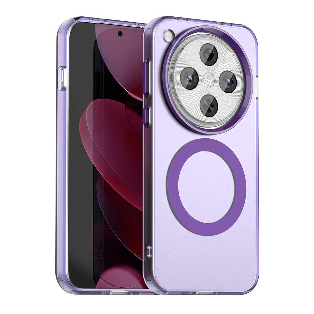 Etui MagSafe do Oppo Find X8 Pro, Techsuit, CandyCase, Fioletowy