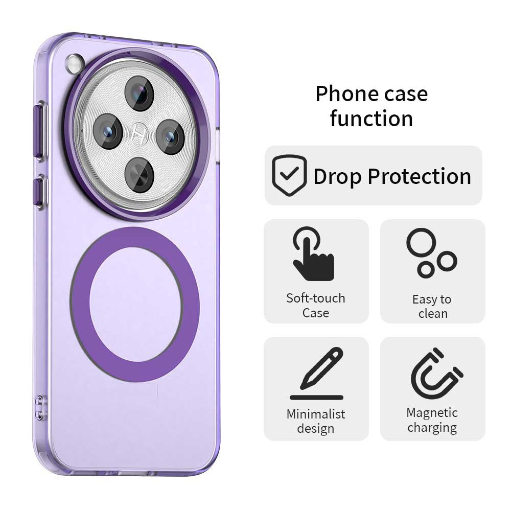 Etui MagSafe do Oppo Find X8 Pro, Techsuit, CandyCase, Fioletowy