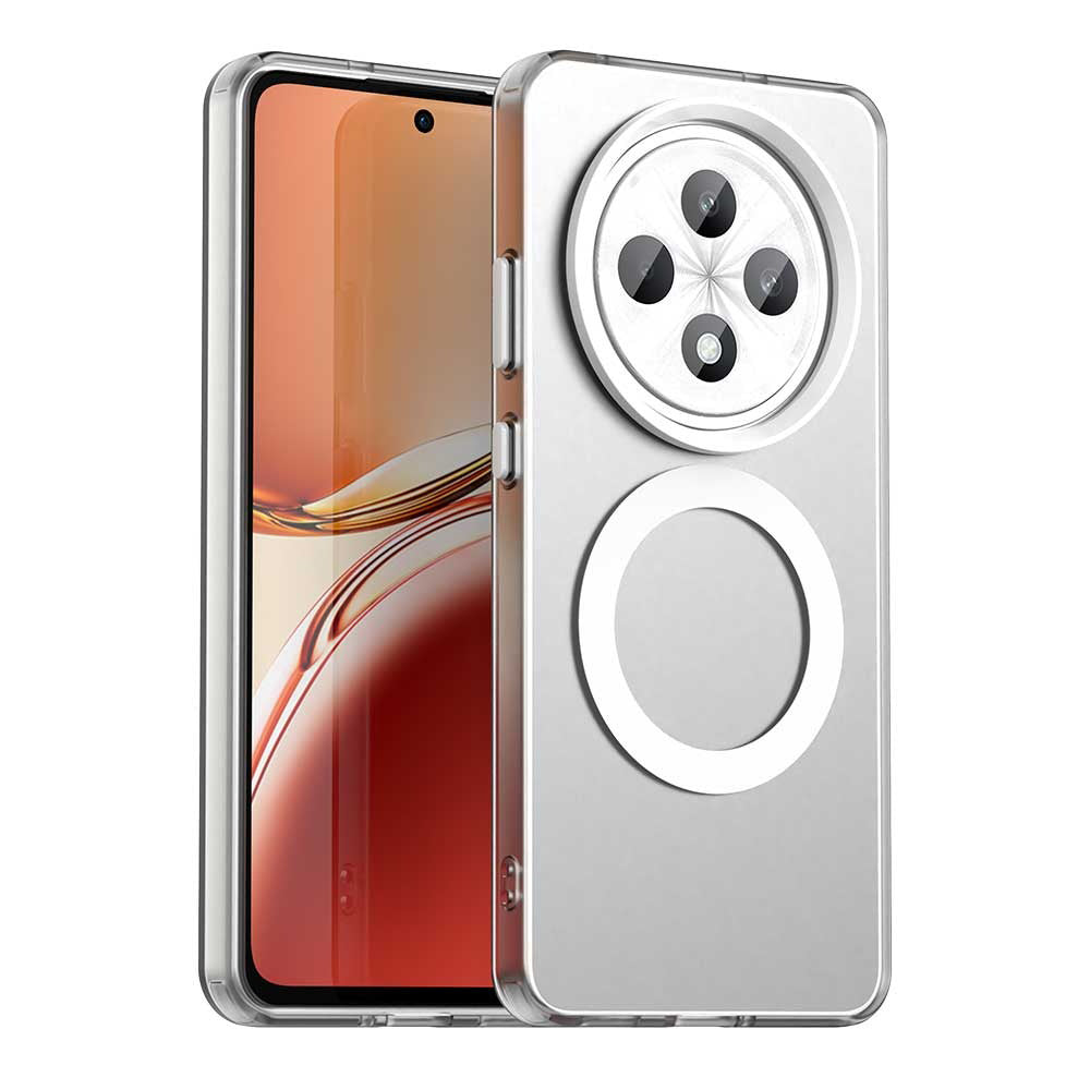MagSafe Case for Oppo Reno12 FS 5G / Reno12 FS 4G / Reno12 F 4G / Reno12 F, Techsuit, CandyCase, White