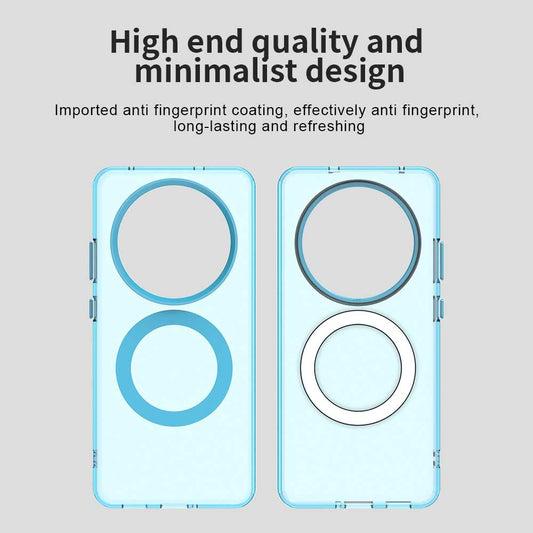 Etui MagSafe do Oppo Reno12 FS 5G / Reno12 FS 4G / Reno12 F 4G / Reno12 F, Techsuit, CandyCase, Niebieskie