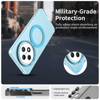 MagSafe Case for Oppo Reno12 FS 5G / Reno12 FS 4G / Reno12 F 4G / Reno12 F, Techsuit, CandyCase, Blue