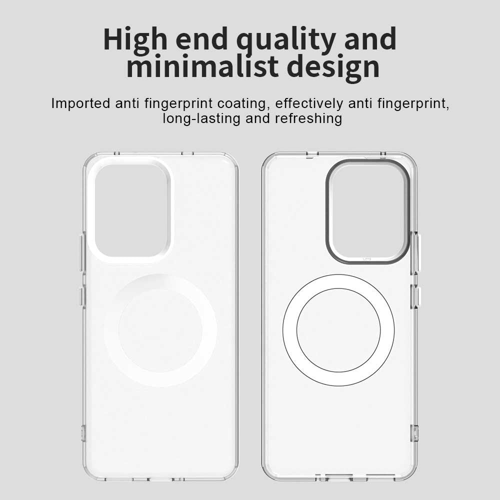 Etui MagSafe do Oppo Reno13 FS 5G / Reno13 F 4G / Reno13 F, Techsuit, CandyCase, Białe