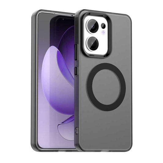 Etui MagSafe do Oppo Reno13 FS 5G / Reno13 F 4G / Reno13 F, Techsuit, CandyCase, Czarny