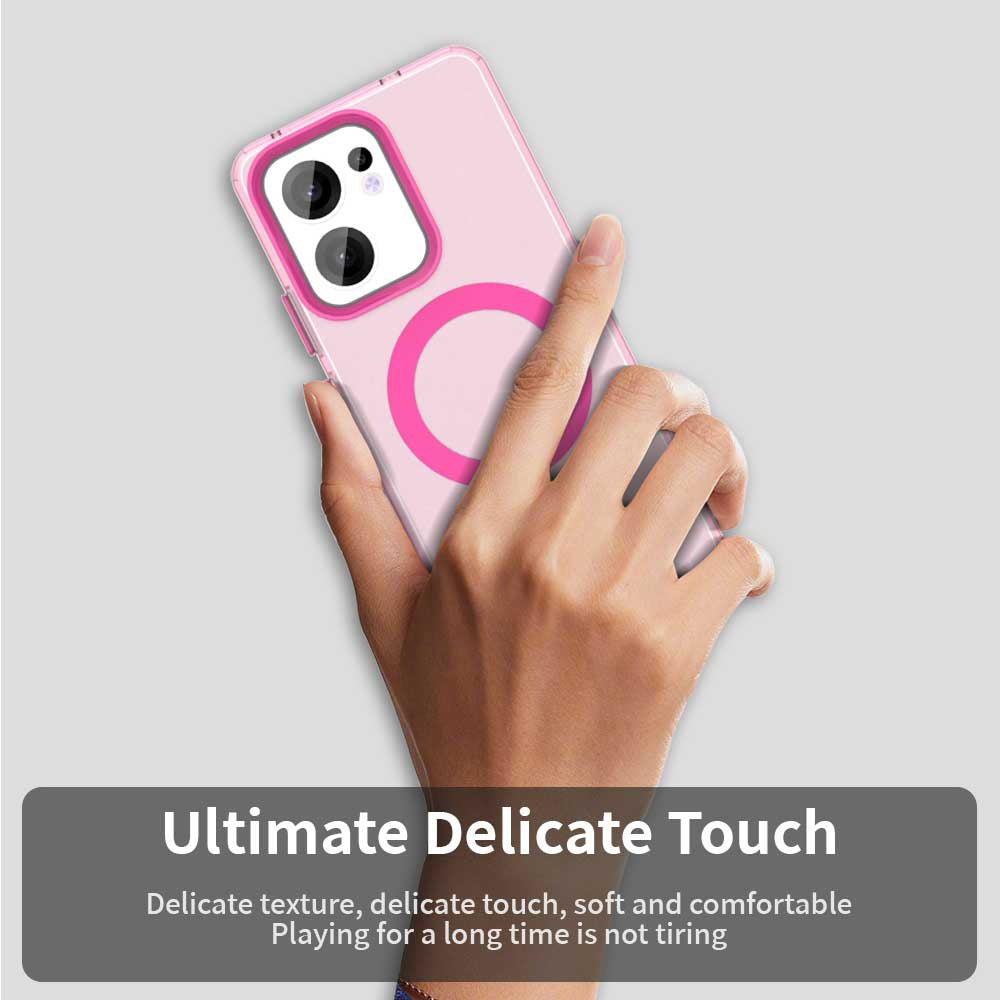 MagSafe Case for Oppo Reno13 FS 5G / Reno13 F 4G / Reno13 F, Techsuit, CandyCase, Pink