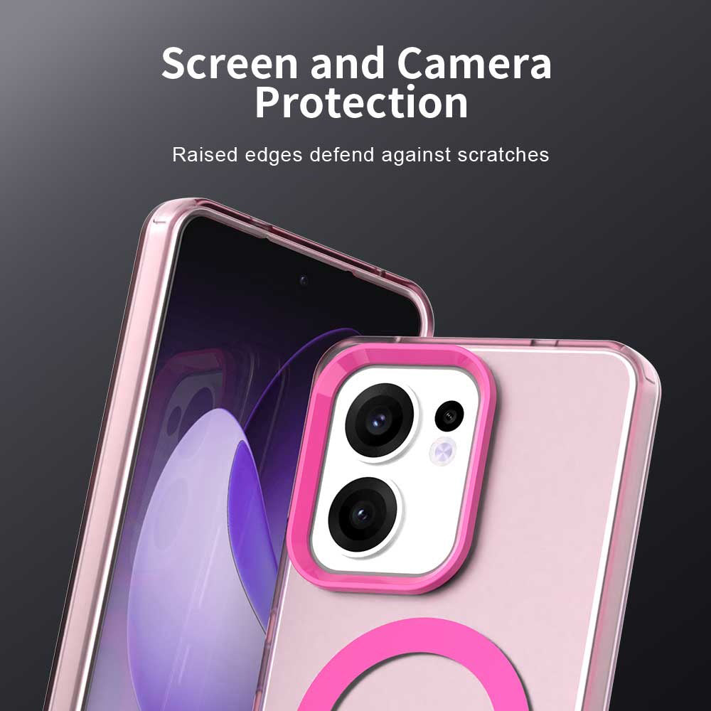 MagSafe Case for Oppo Reno13 FS 5G / Reno13 F 4G / Reno13 F, Techsuit, CandyCase, Pink