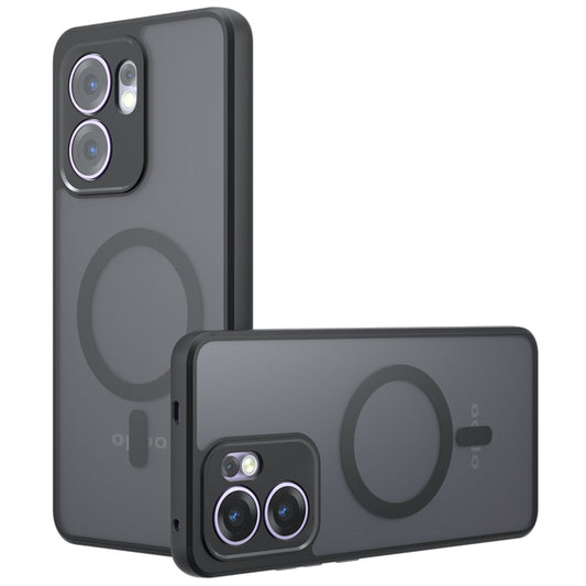Etui MagSafe do Oppo Reno13 FS 5G / Reno13 F 4G / Reno13 F, Techsuit, PureFrost, czarne