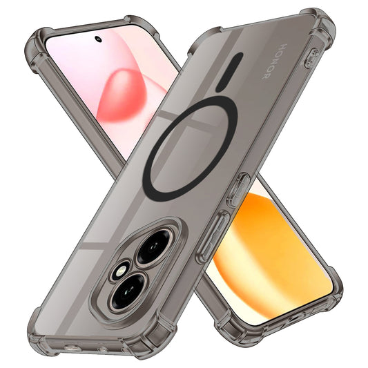 Etui MagSafe do Oppo Reno13 FS 5G / Reno13 F 4G / Reno13 F, Techsuit, Przezroczyste odporne na wstrząsy, Przydymione