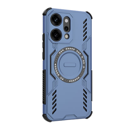 Etui MagSafe do Oppo Reno14 Pro, Techsuit, ArmorMag, Niebieskie