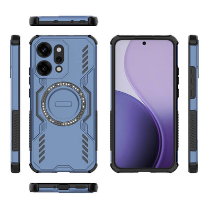 Etui MagSafe do Oppo Reno14 Pro, Techsuit, ArmorMag, Niebieskie