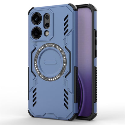 Etui MagSafe do Oppo Reno14, Techsuit, ArmorMag, Niebieskie