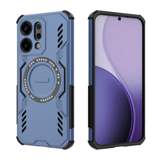 Etui MagSafe do Oppo Reno14, Techsuit, ArmorMag, Niebieskie