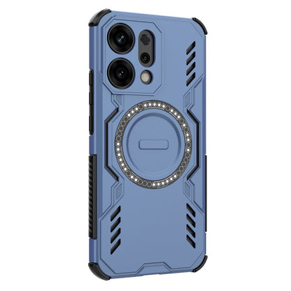 Etui MagSafe do Oppo Reno14, Techsuit, ArmorMag, Niebieskie