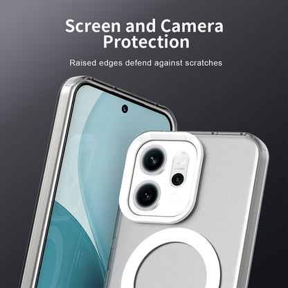 Etui MagSafe dla Oppo Reno14, Techsuit, CandyCase, Białe