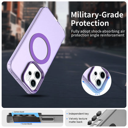 Etui MagSafe dla Oppo Reno14, Techsuit, CandyCase, Fioletowy