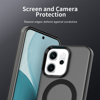 Etui MagSafe dla Oppo Reno14, Techsuit, CandyCase, Czarne