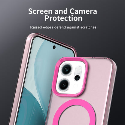 Etui MagSafe dla Oppo Reno14, Techsuit, CandyCase, Różowy