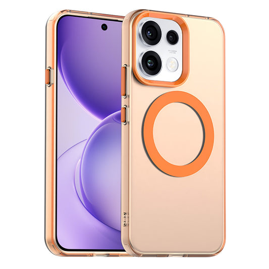 Etui MagSafe do Oppo Reno16 F / Reno16 FS, Techsuit, CandyCase, Pomarańczowy