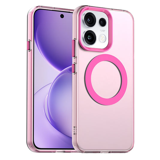 Etui MagSafe do Oppo Reno16 F / Reno16 FS, Techsuit, CandyCase, Różowe