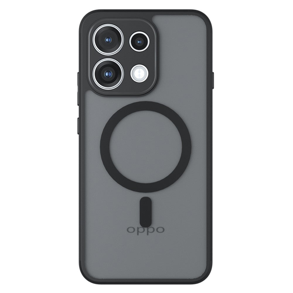 MagSafe Case for Oppo Reno16 F / Reno16 FS, Techsuit, PureFrost, Satin Black