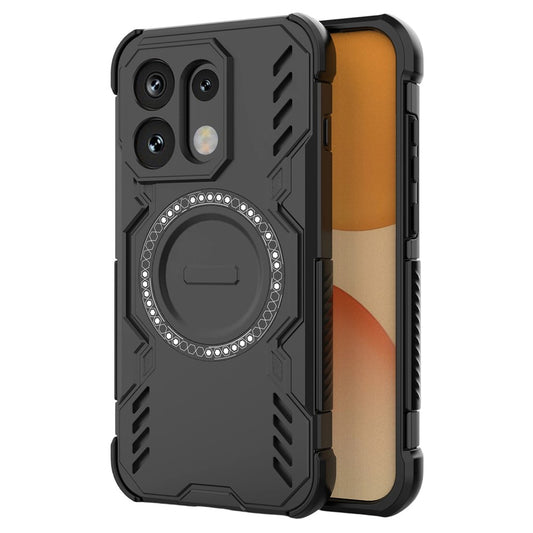 Etui MagSafe do Oppo Reno16 / Reno16 Pro, Techsuit, ArmorMag, czarne
