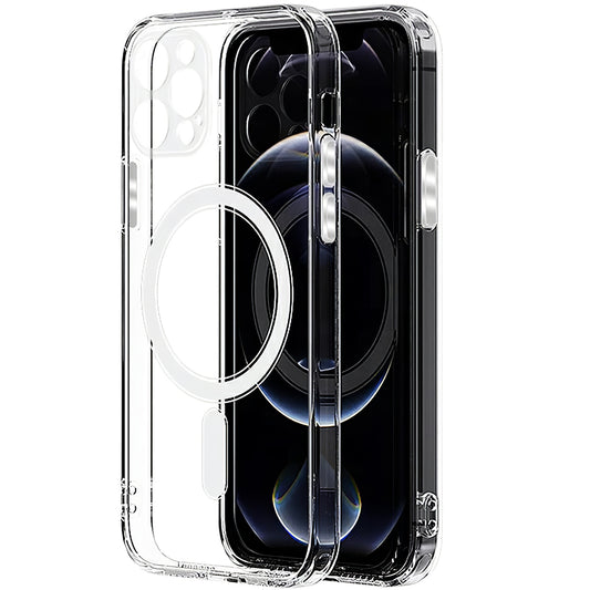 Etui MagSafe do Samsung Galaxy S24 Ultra S928, OEM, Przezroczyste