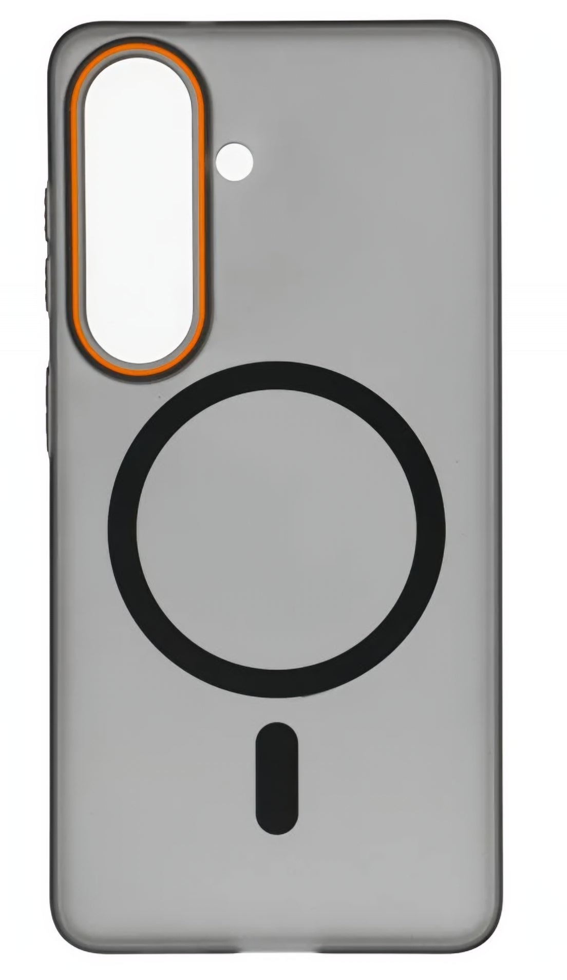Etui MagSafe do Samsung Galaxy S26 S942, OEM, Go Orange, czarne