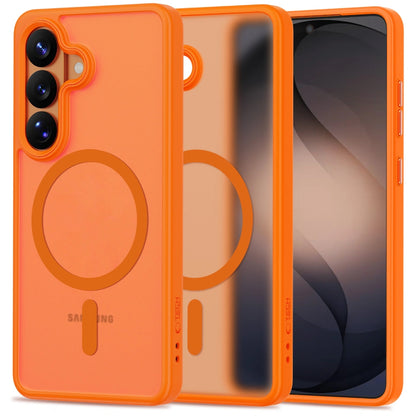 MagSafe Case for Samsung Galaxy S26 Ultra S948, Tech-Protect, Magmat, Matte Orange