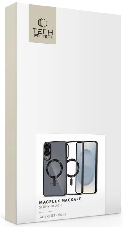 Etui MagSafe dla Samsung Galaxy S25 Edge S937, Tech-Protect, Magflex, Czarne