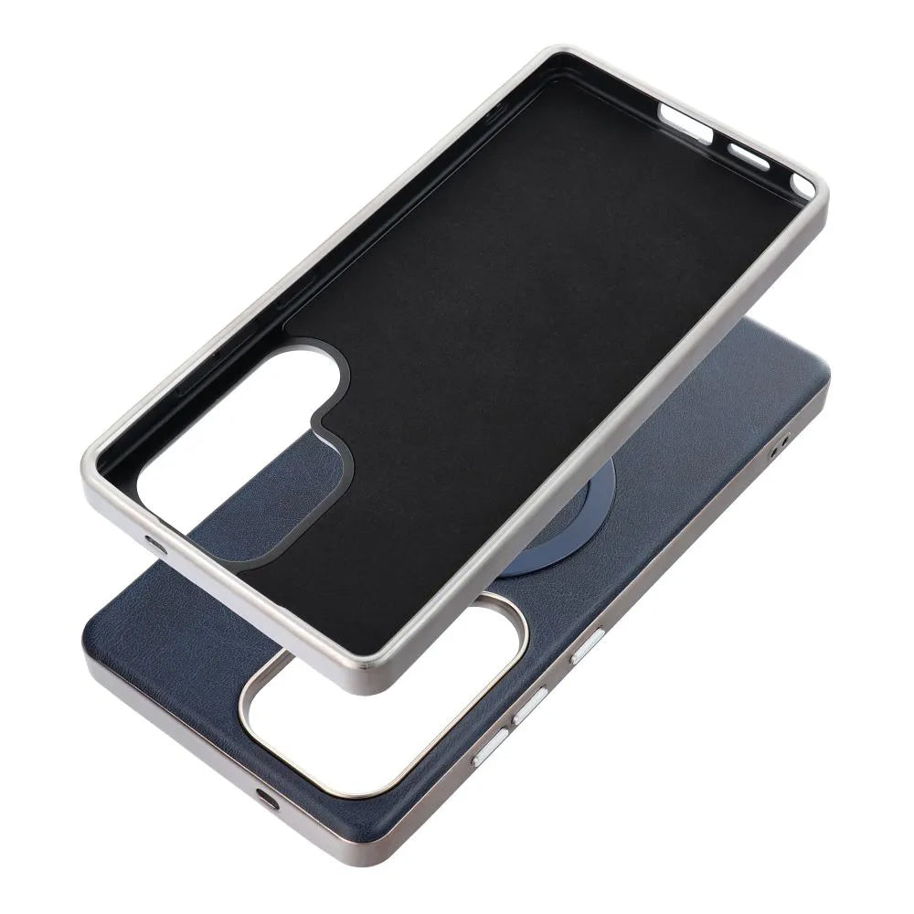 Etui MagSafe do Samsung Galaxy A36 A366, OEM, Gentleman Mag, Granatowe