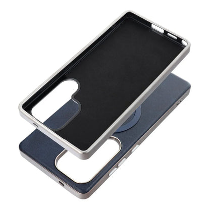 Etui MagSafe do Samsung Galaxy A36 A366, OEM, Gentleman Mag, Granatowe