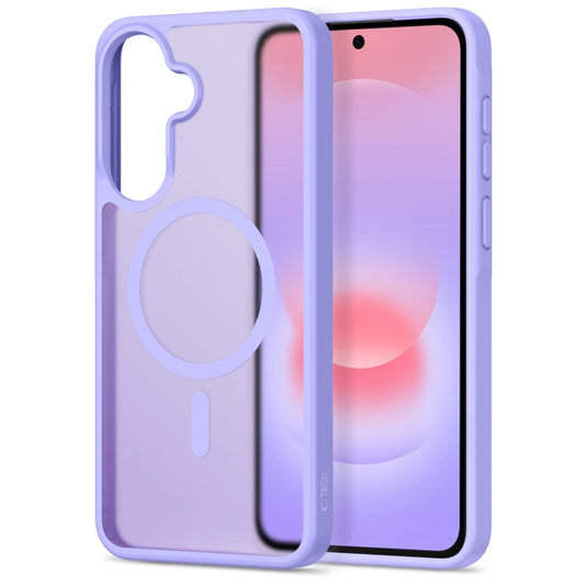 Etui MagSafe do Samsung Galaxy A57 5G, Tech-Protect, Magmat, Fioletowy Matowy
