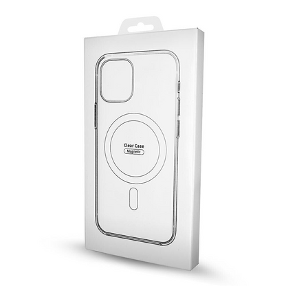 Etui MagSafe do Samsung Galaxy S24 S921, OEM, 1800 Gauss, Przezroczyste