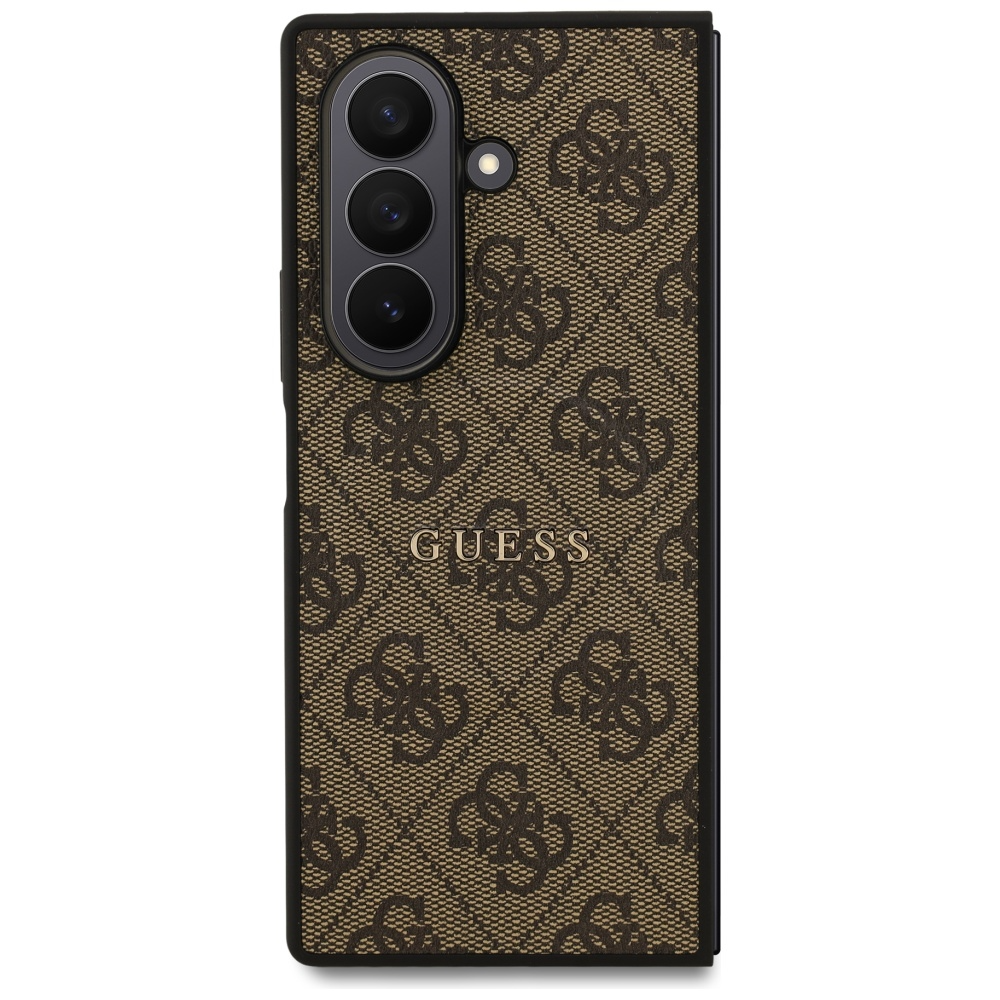 Etui MagSafe do Samsung Galaxy Z Fold7 F966, Guess, 4G Classic, Brązowe, Ponownie zapakowane