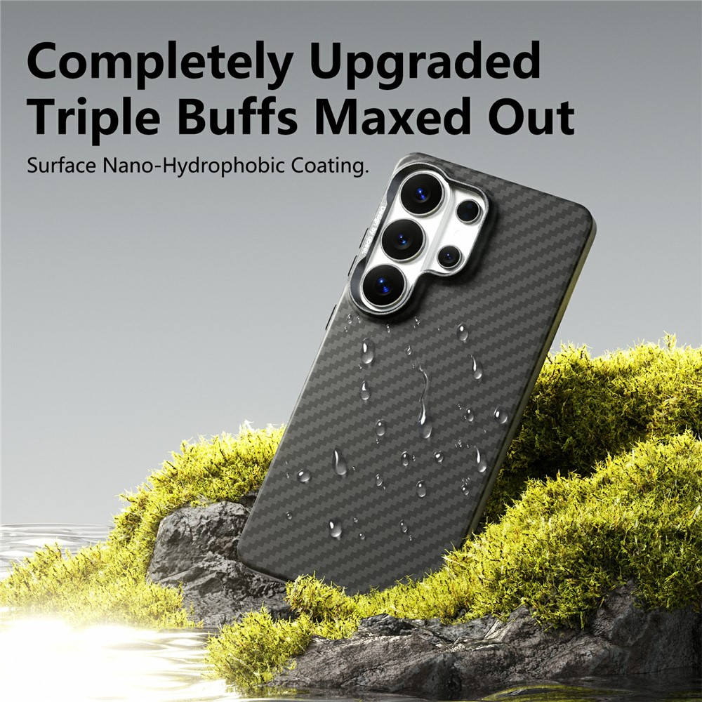 Etui MagSafe do Samsung Galaxy S26 Ultra S948, Abeei, Carbon, Czarny