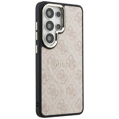 Etui MagSafe dla Samsung Galaxy S26 Ultra S948, Guess, 4G Embossed Ring, Różowy