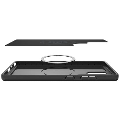 Etui MagSafe do Samsung Galaxy S25 Ultra S938, Spigen, Thin Fit, Czarny ACS08946