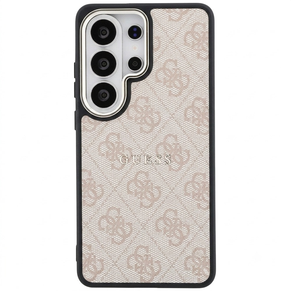 Etui MagSafe dla Samsung Galaxy S26 Ultra S948, Guess, 4G Embossed Ring, Różowy