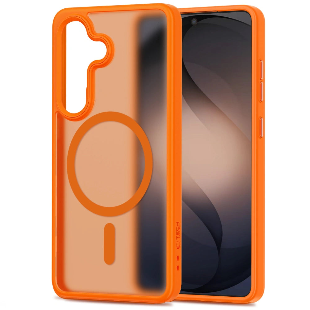 MagSafe Case for Samsung Galaxy S26 Ultra S948, Tech-Protect, Magmat, Matte Orange