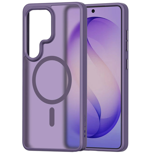 Etui MagSafe do Samsung Galaxy S26 Ultra S948, Tech-Protect, Magmat, Fioletowy Matowy