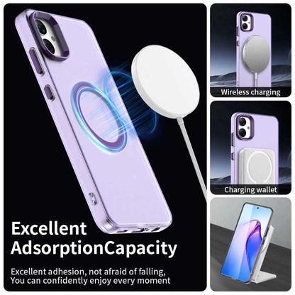 Etui MagSafe do Samsung Galaxy A05 A055, Techsuit, CandyCase, Fioletowy