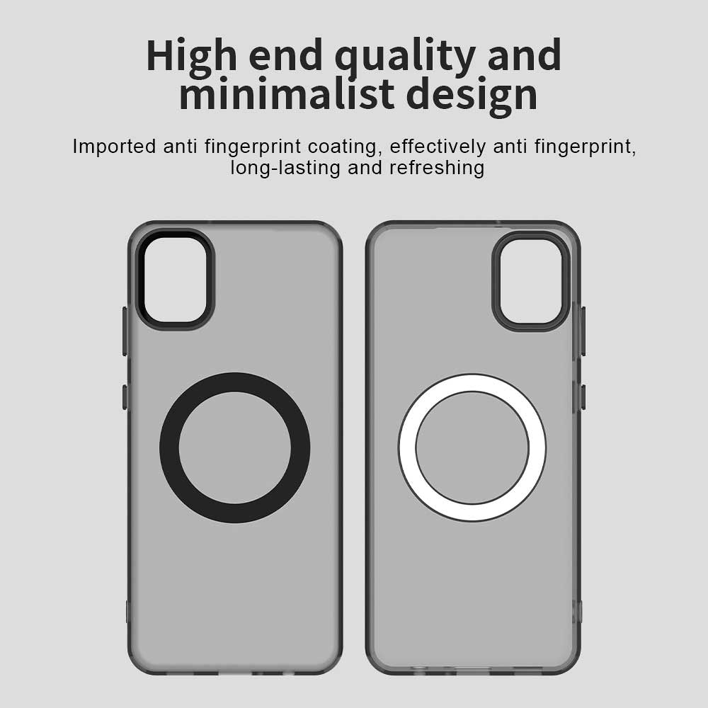 Etui MagSafe do Samsung Galaxy A05 A055, Techsuit, CandyCase, Czarny