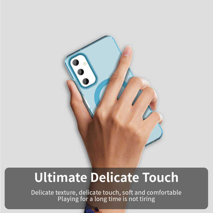 Etui MagSafe do Samsung Galaxy A05s A057, Techsuit, CandyCase, Niebieskie