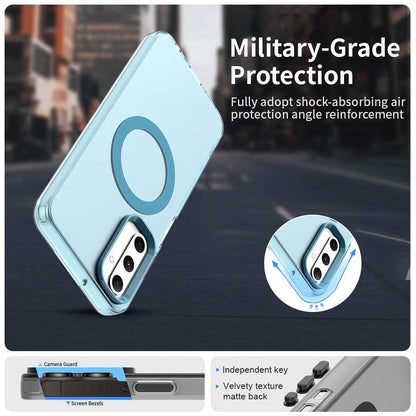 Etui MagSafe do Samsung Galaxy A05s A057, Techsuit, CandyCase, Niebieskie